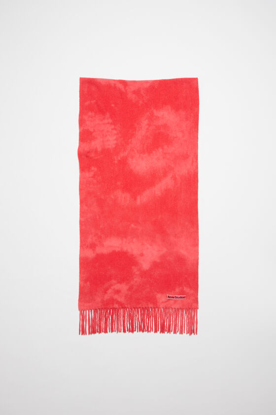 (image for) Convenient Tie-dye wool scarf - Narrow